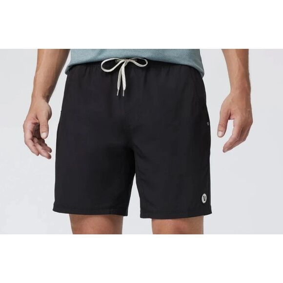 Vuori V302 Men’s Sz XS Black Kore Boxer-Brief Lined 7” Shorts - Picture 9 of 11